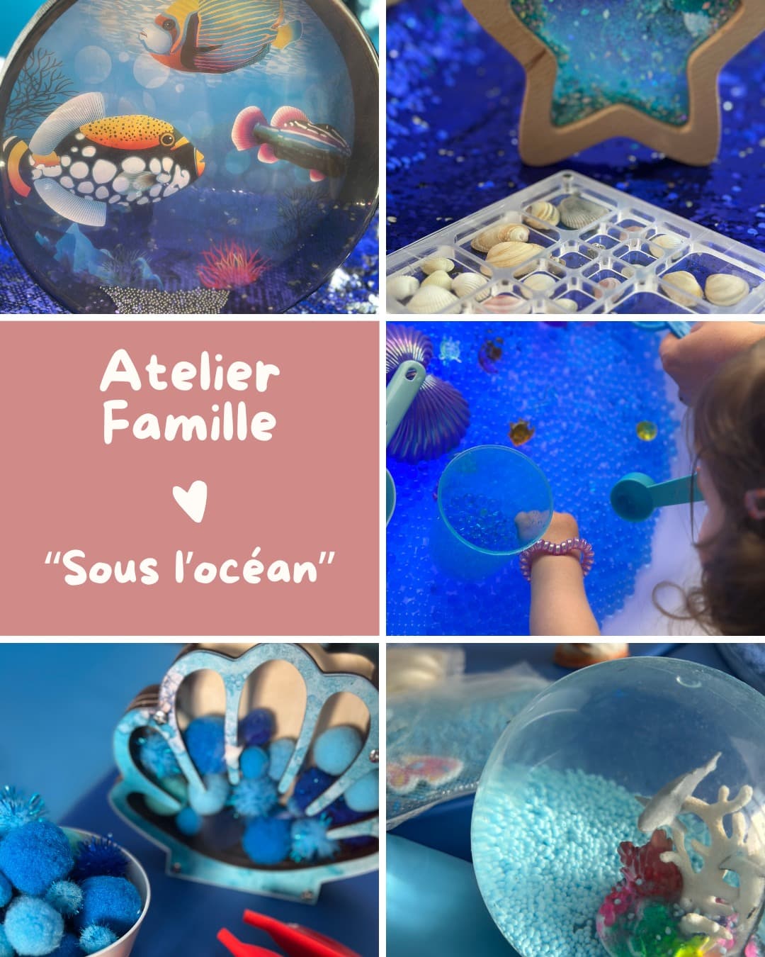 Atelier famille Sous l’océan